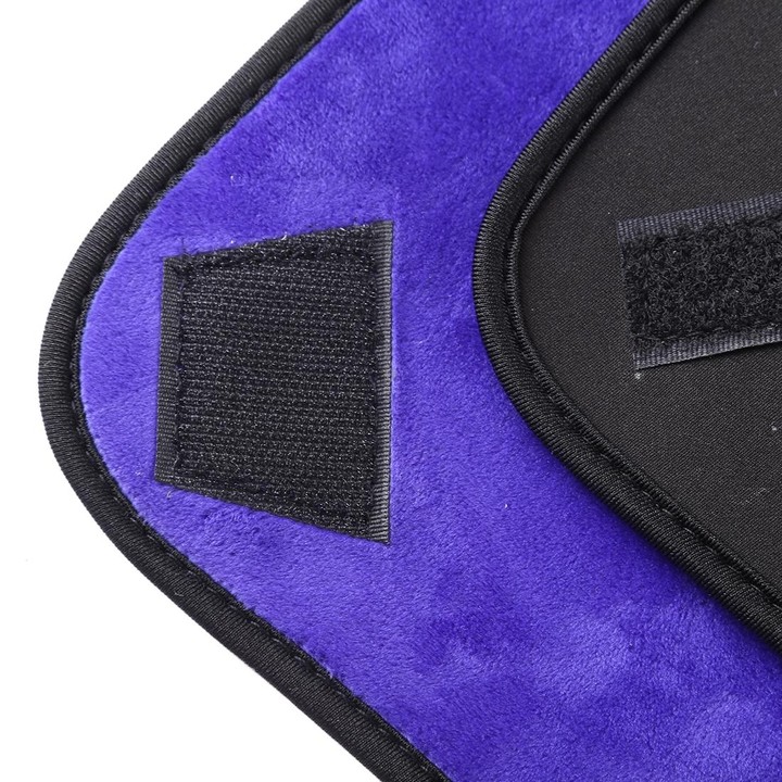 Hundred-folding Cloth Photography Camera SLR Liner Lens Bag Thickening Wrapped Cloth Plus Velvet, Size: 50x50cm (Purple)