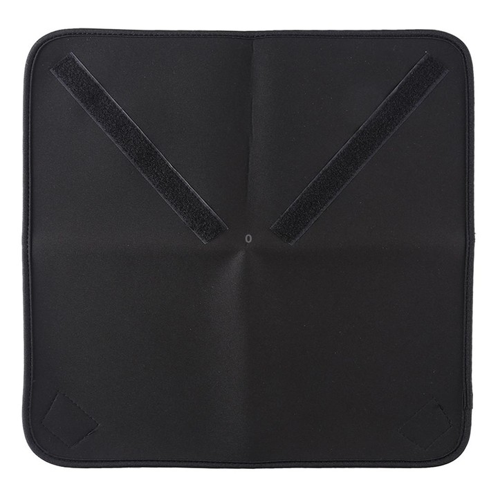Hundred-folding Cloth Photography Camera SLR Liner Lens Bag Thickening Wrapped Cloth Plus Velvet, Size: 40x40cm (Orange)