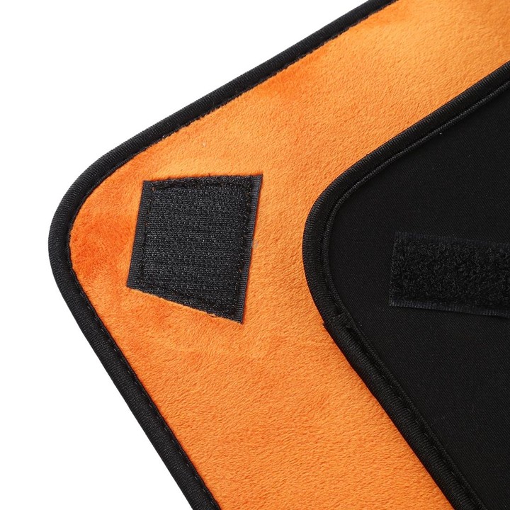 Hundred-folding Cloth Photography Camera SLR Liner Lens Bag Thickening Wrapped Cloth Plus Velvet, Size: 40x40cm (Orange)