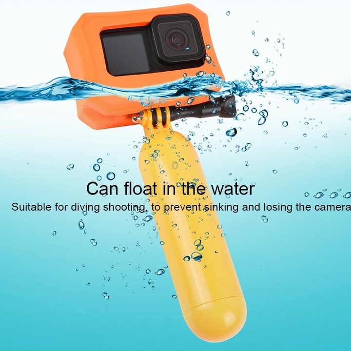 EVA Floaty Case for GoPro HERO10 Black / HERO9 Black (Orange)