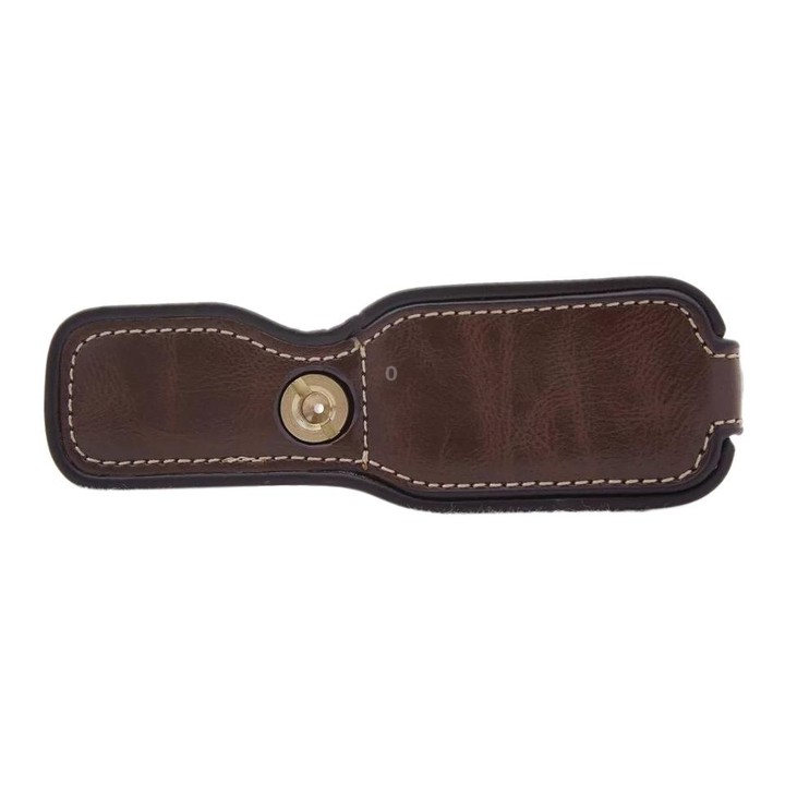 1/4 inch Thread PU Leather Camera Half Case Base for Canon EOS M100 (Brown)