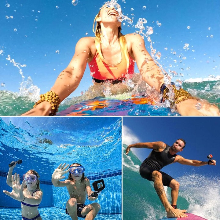 2 in 1 for GoPro HERO5 Touch Screen Back Cover + 45m Waterproof Housing Protective Case(No Need to Disassemble Lens When Install