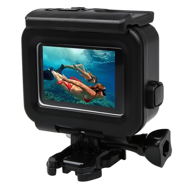 2 in 1 for GoPro HERO5 Touch Screen Back Cover + 45m Waterproof Housing Protective Case(No Need to Disassemble Lens When Install