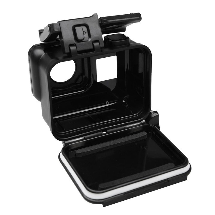 2 in 1 for GoPro HERO6 /5 Touch Screen Back Cover + 45m Waterproof Housing Protective Case(Need to Disassemble Lens When Install