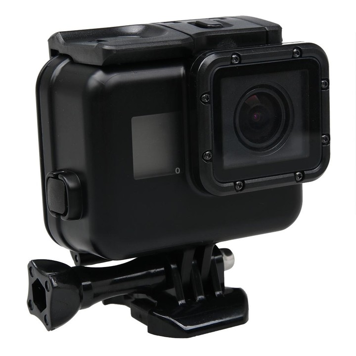 2 in 1 for GoPro HERO6 /5 Touch Screen Back Cover + 45m Waterproof Housing Protective Case(Need to Disassemble Lens When Install