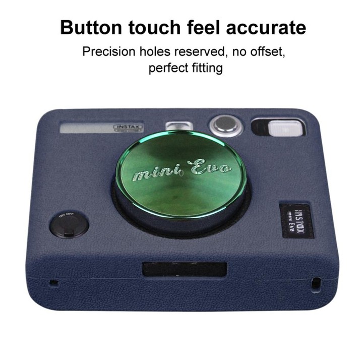 Soft Silicone Protective Case for FUJIFILM instax mini Evo (Blue)