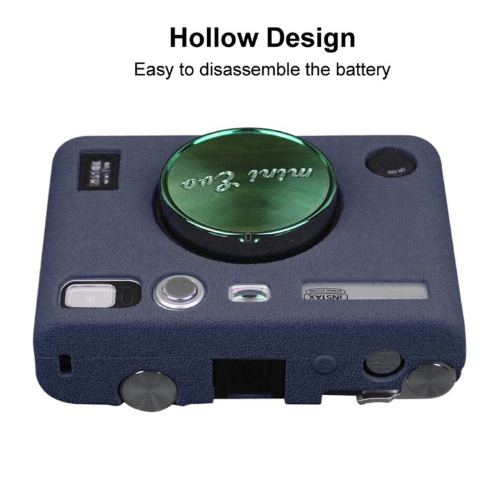 Soft Silicone Protective Case for FUJIFILM instax mini Evo (Blue)