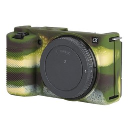 For Sony ZV-E10 Soft Silicone Protective Case (Camouflage)