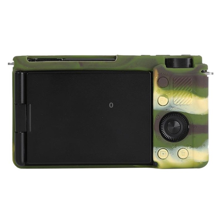 For Sony ZV-E10 Soft Silicone Protective Case (Camouflage)