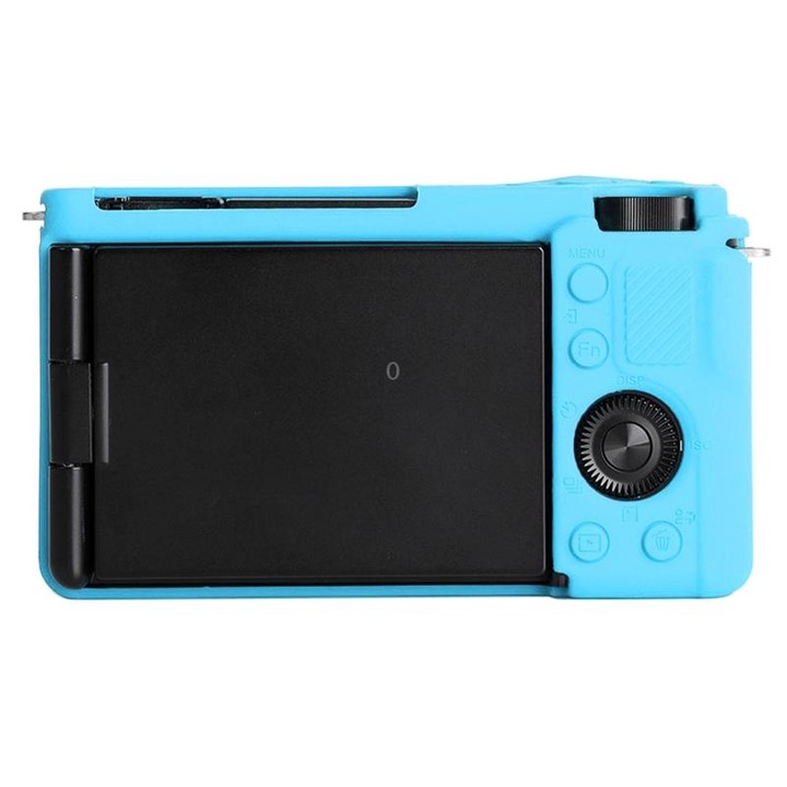 For Sony ZV-E10 Soft Silicone Protective Case (Blue)