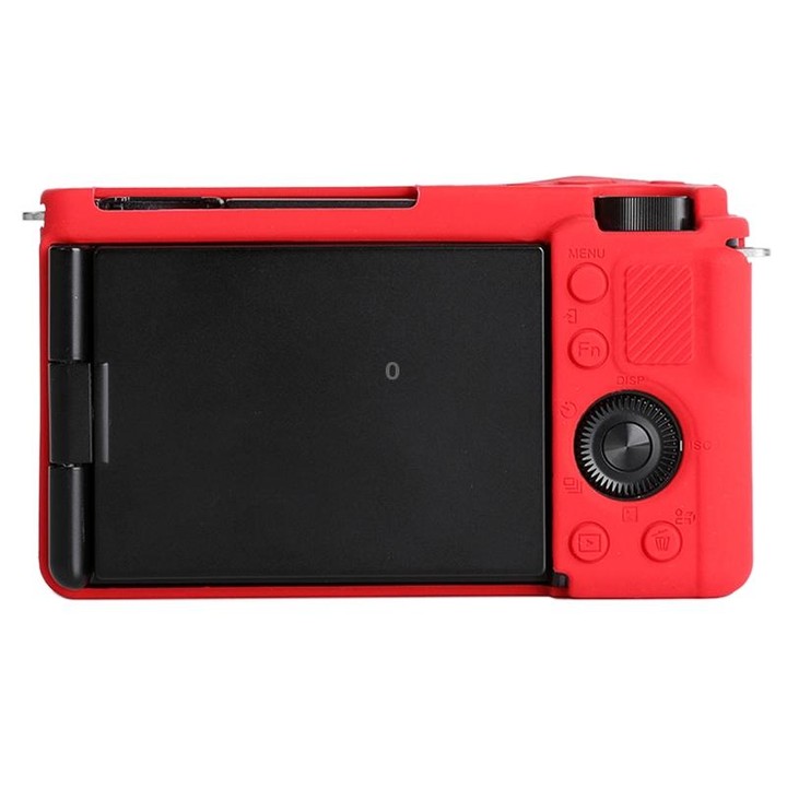 For Sony ZV-E10 Soft Silicone Protective Case (Red)