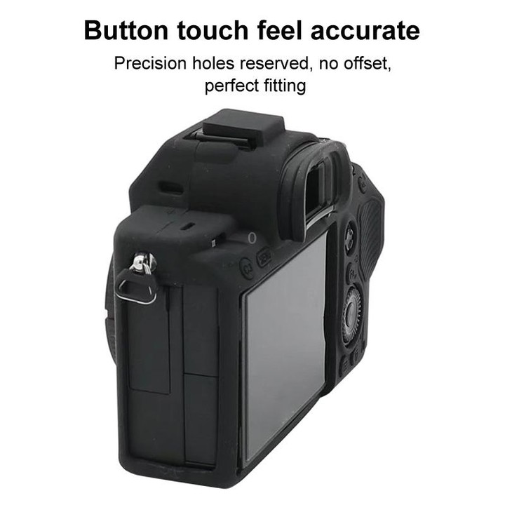 For Sony A7S III / A7S3 Soft Silicone Protective Case(Camouflage)