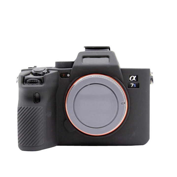 For Sony A7S III / A7S3 Soft Silicone Protective Case(Black)