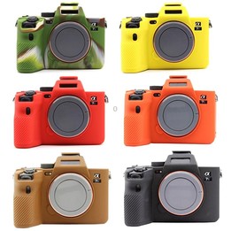 For Sony A7S III / A7S3 Soft Silicone Protective Case(Red)