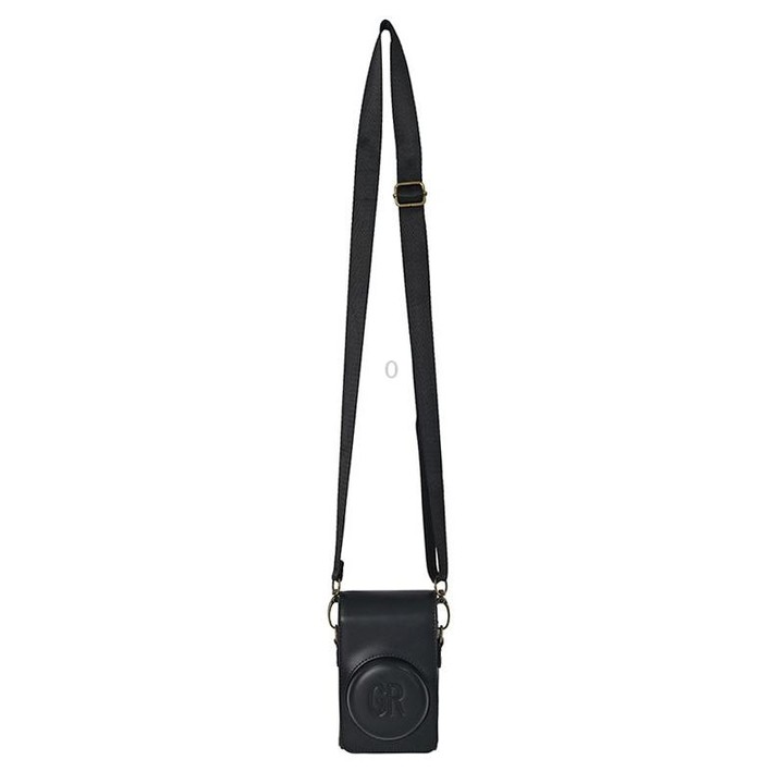 Full Body Camera PU Leather Case Bag with Strap for Ricoh GR / GRII / GRIII, Casio ZR1200 / ZR1500/ ZR2000/ ZR3500, ZR3600 / ZR3