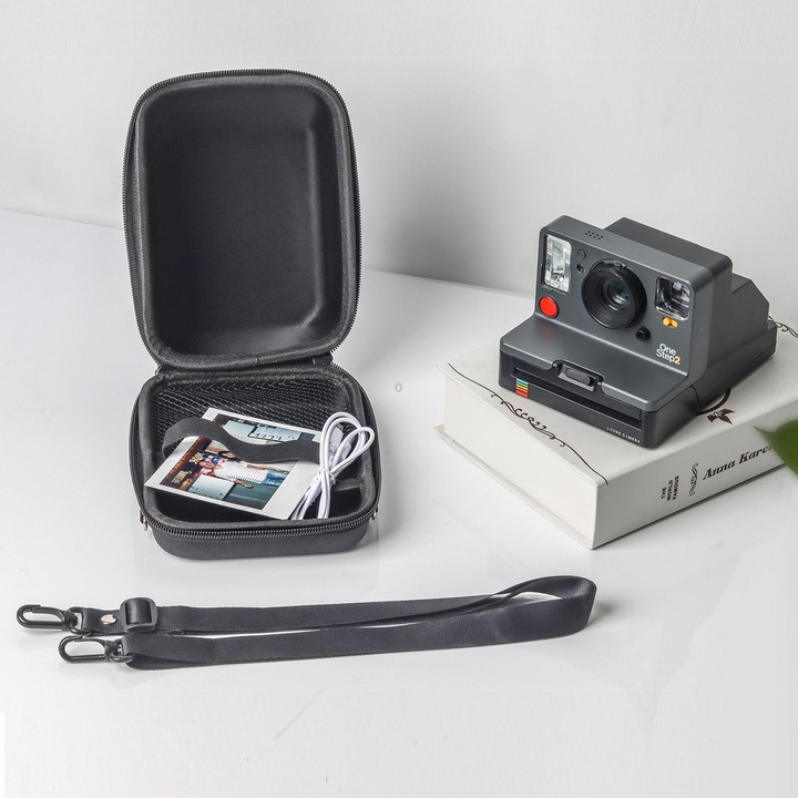 For Polaroid One Step 2 / NOW EVA Camera Case Shockproof Camera Storage Bag(Black)