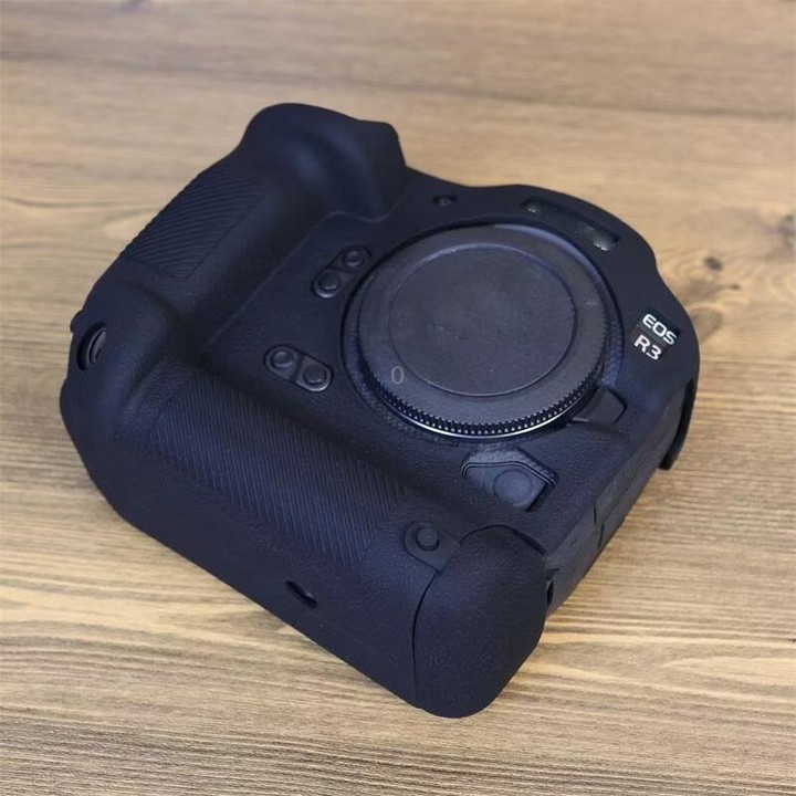 For Canon EOS R3 Soft Silicone Protective Case (Green)