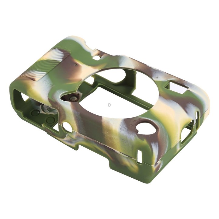 Soft Silicone Protective Case for FUJIFILM X-A5(Camouflage)