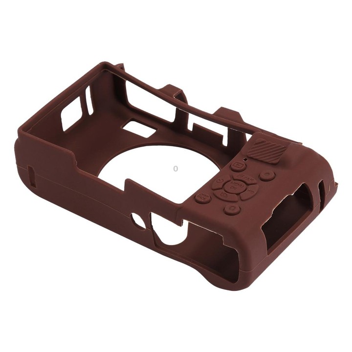 Soft Silicone Protective Case for FUJIFILM X-A5(Coffee)