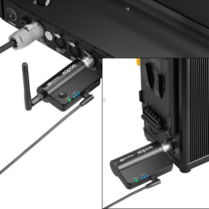 Godox TimoLink TX & RX Wireless DMX Transmitter & Receiver (Black)