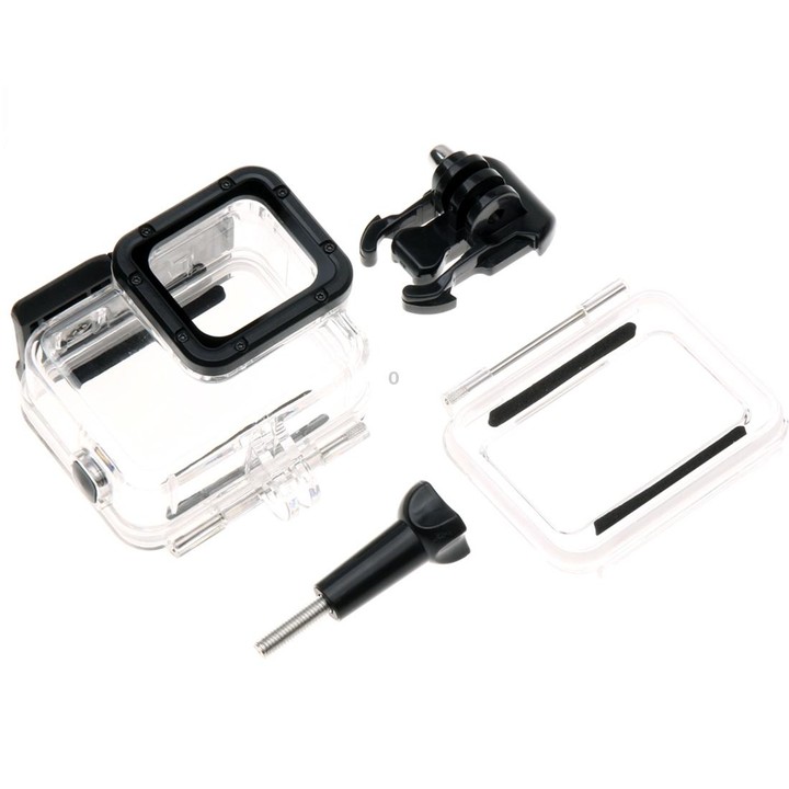 For GoPro HERO6 /5 Skeleton Housing Protective Case + Hollow Back Cover with Buckle Basic Mount & Screw, No Need to Disassemble