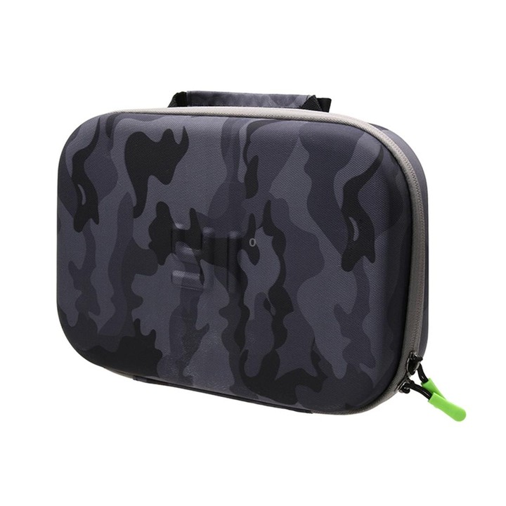 Camouflage Pattern EVA Shockproof Waterproof Portable Case forGoPro, Insta360, DJI and Other Action Cameras Accessories, Size: 2