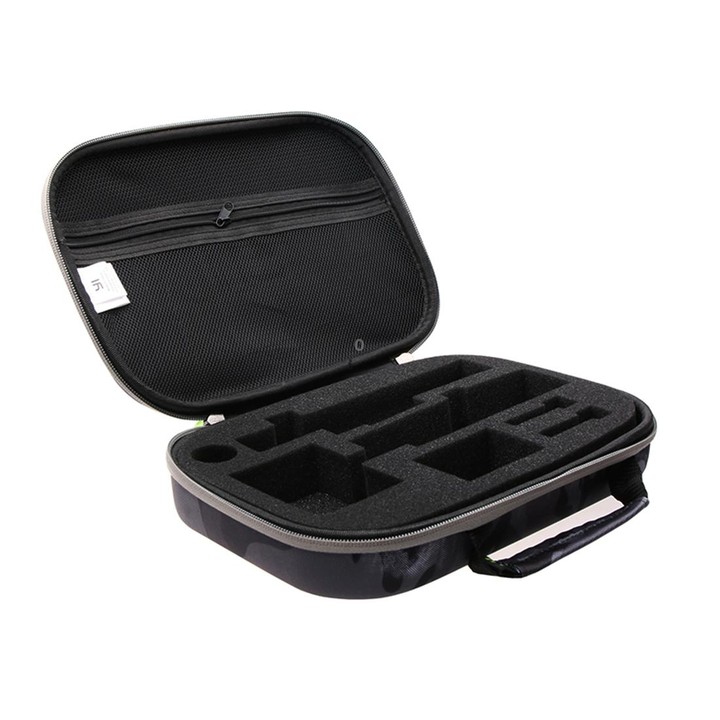 Camouflage Pattern EVA Shockproof Waterproof Portable Case forGoPro, Insta360, DJI and Other Action Cameras Accessories, Size: 2