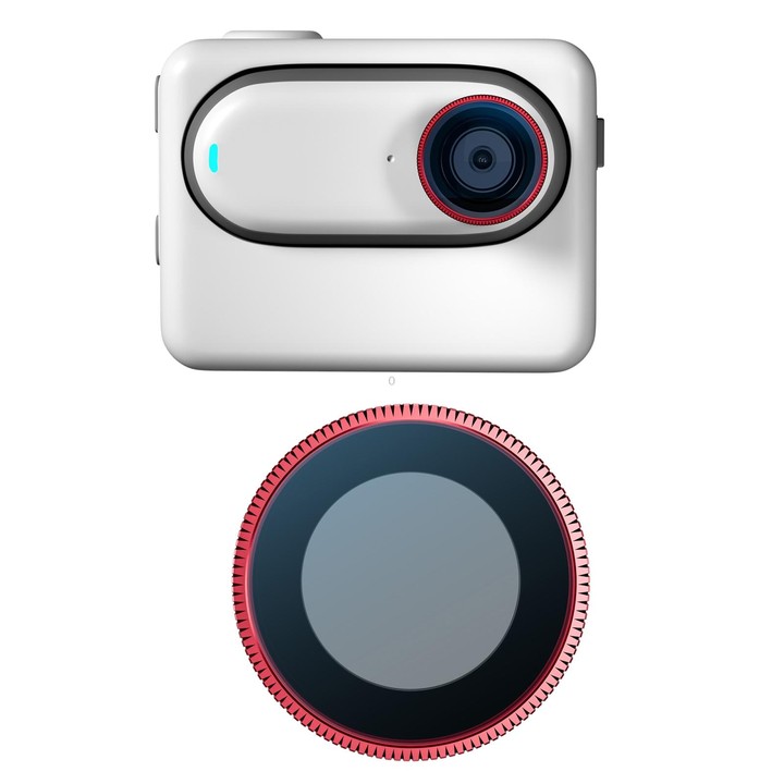 For Insta360 GO 3S STARTRC CPL Camera Lens Filter (Black Red)