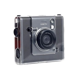 For FUJIFILM instax WIDE Evo Protective Crystal Shell Case with Strap (Transparent)