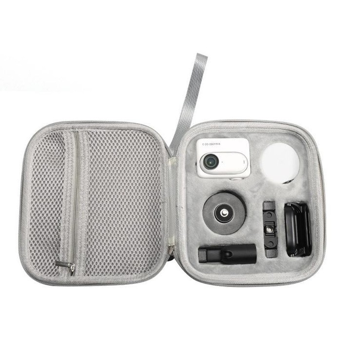 For Insta360 GO 3 / GO 3S Portable EVA Storage Box Case (Grey)