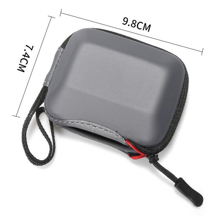 Portable Body Half Coverage Storage Box Bag for GoPro / DJI Action Camera (Grey)