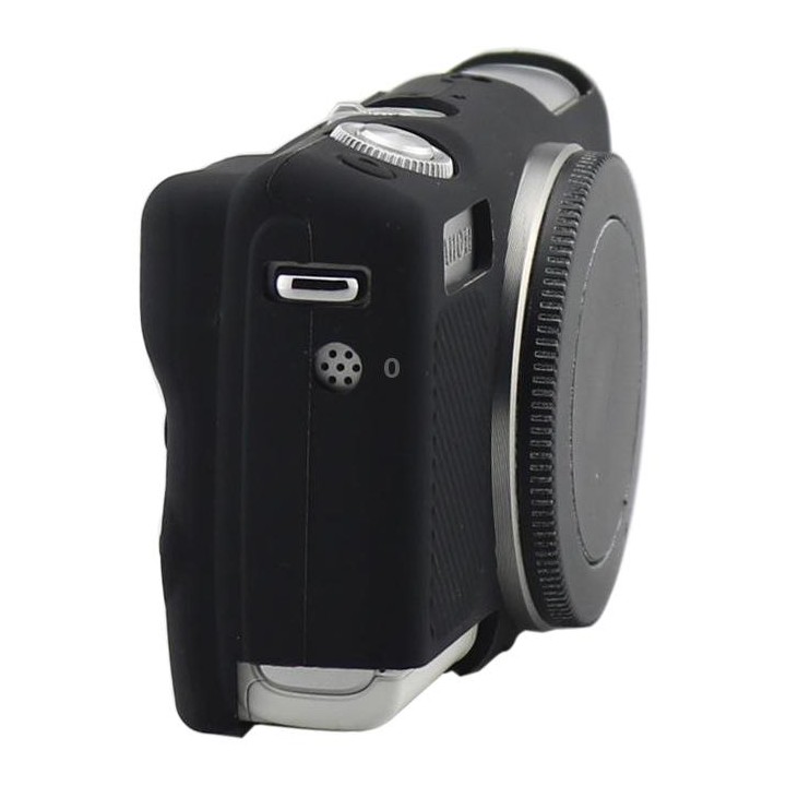 Soft Silicone Protective Case for Canon M100 (Black)