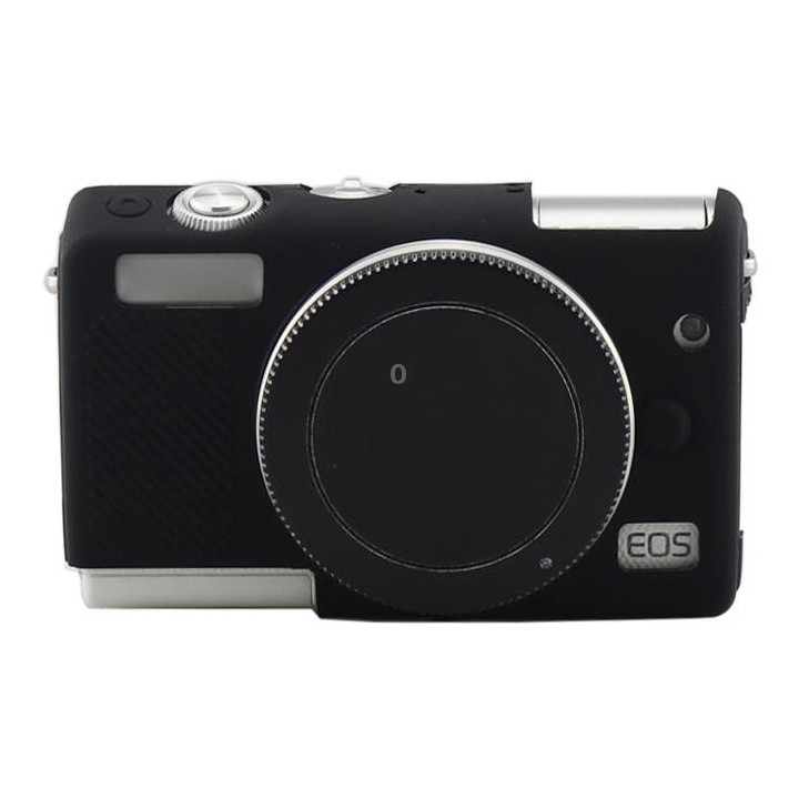 Soft Silicone Protective Case for Canon M100 (Black)