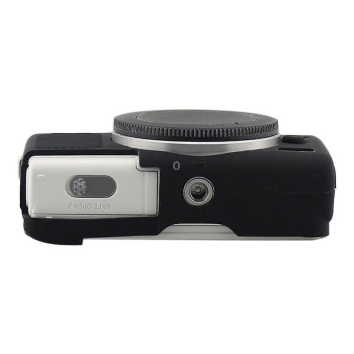 Soft Silicone Protective Case for Canon M100 (Black)