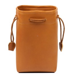Universal Vintage PU Leather Bundle Pocket Case Bag for Polaroid Mini Camera& Digital Camera without Lens, with Rope Size: 19.5c