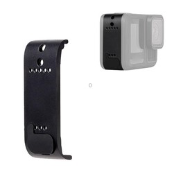 BS Plastic Battery Side Interface Cover with Silicone Plug for GoPro HERO13 Black /12 Black /11 Black /10 Black /9 Black