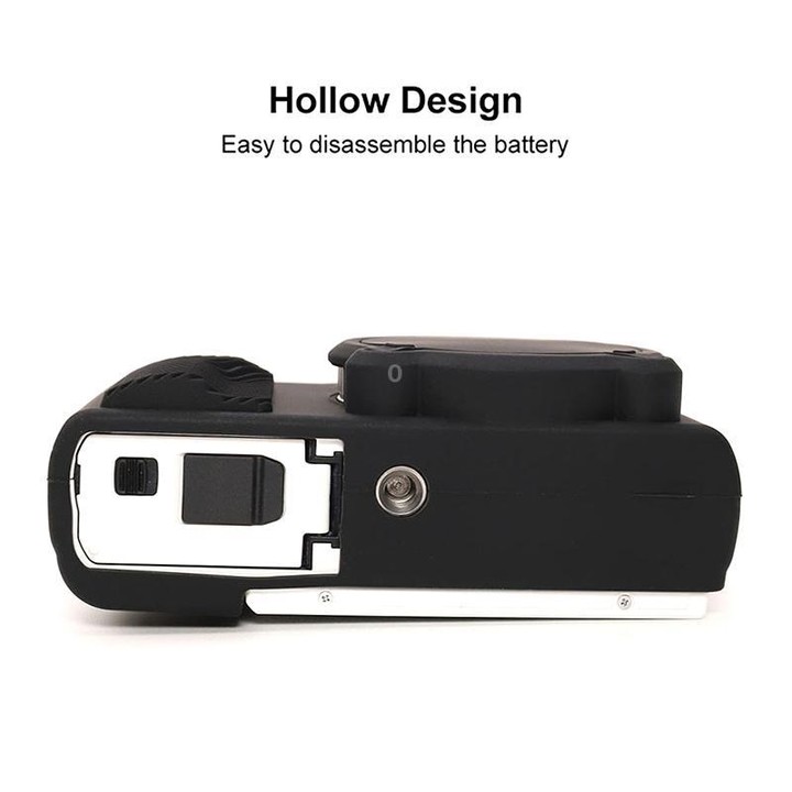 For Panasonic LUMIX ZS99 / TZ99 DC-ZS99GK-S Camera Protective Silicone Cover (Black)