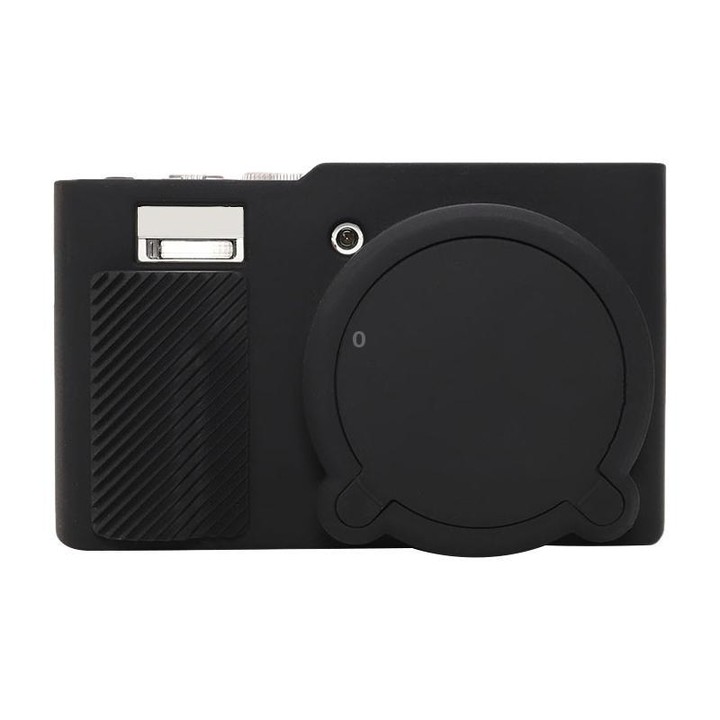 For Panasonic LUMIX ZS99 / TZ99 DC-ZS99GK-S Camera Protective Silicone Cover (Black)