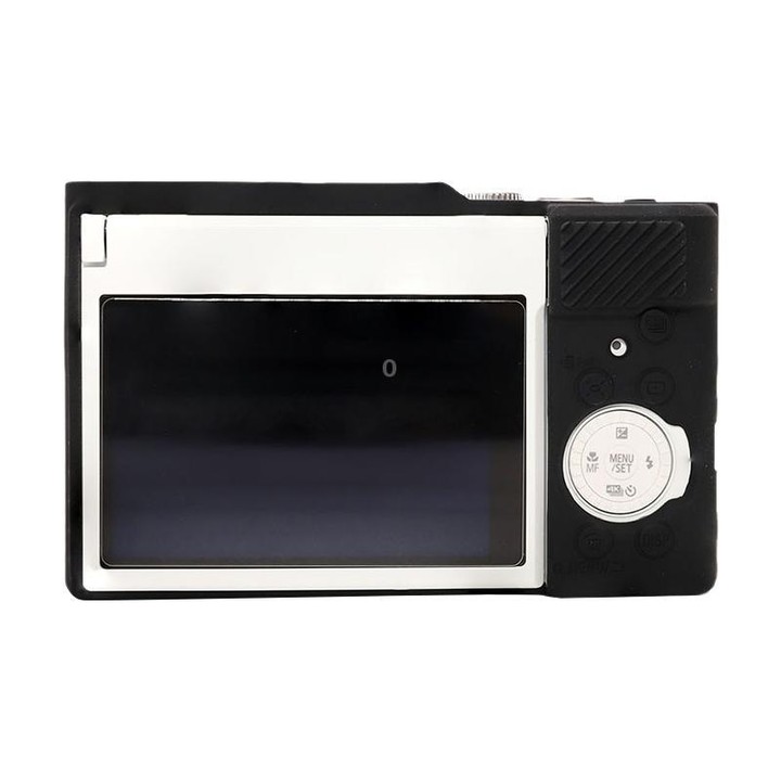 For Panasonic LUMIX ZS99 / TZ99 DC-ZS99GK-S Camera Protective Silicone Cover (Black)