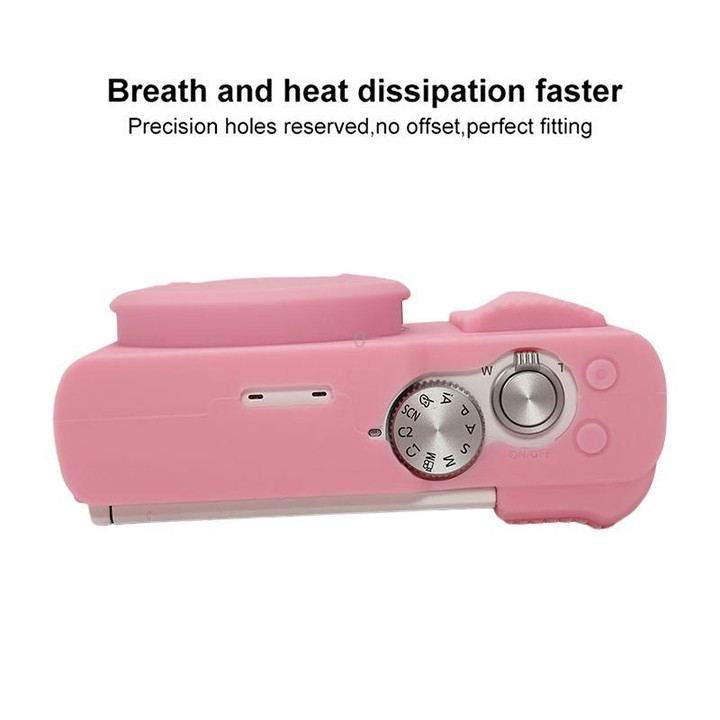 For Panasonic LUMIX ZS99 / TZ99 DC-ZS99GK-S Camera Protective Silicone Cover (Pink)