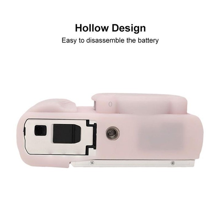 For Panasonic LUMIX ZS99 / TZ99 DC-ZS99GK-S Camera Protective Silicone Cover (Jelly Pink)