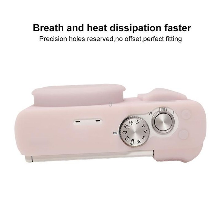 For Panasonic LUMIX ZS99 / TZ99 DC-ZS99GK-S Camera Protective Silicone Cover (Jelly Pink)