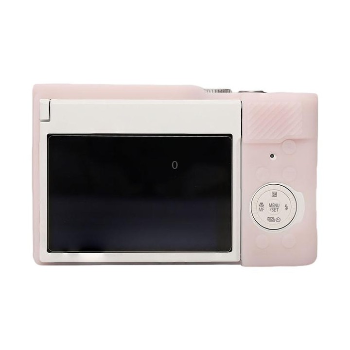For Panasonic LUMIX ZS99 / TZ99 DC-ZS99GK-S Camera Protective Silicone Cover (Jelly Pink)