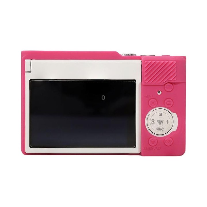 For Panasonic LUMIX ZS99 / TZ99 DC-ZS99GK-S Camera Protective Silicone Cover (Rose Red)