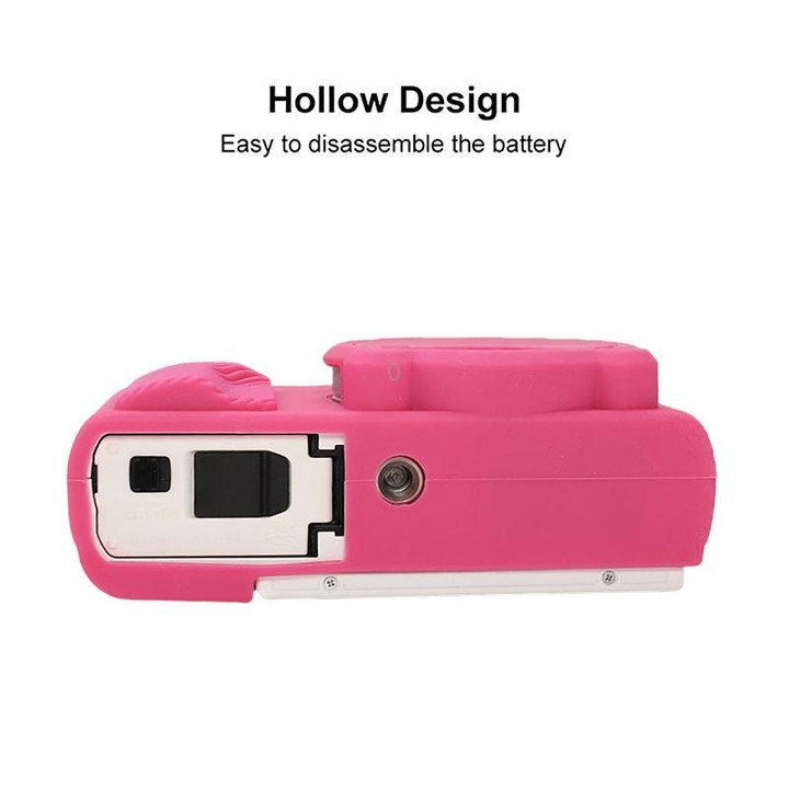 For Panasonic LUMIX ZS99 / TZ99 DC-ZS99GK-S Camera Protective Silicone Cover (Rose Red)