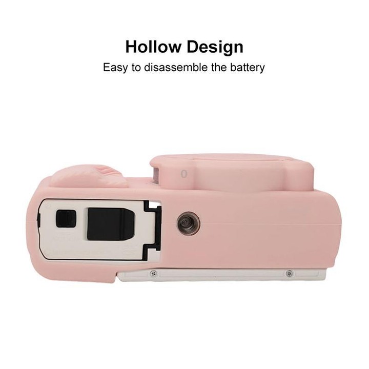 For Panasonic LUMIX ZS99 / TZ99 DC-ZS99GK-S Camera Protective Silicone Cover (Sweet Smoky Pink)