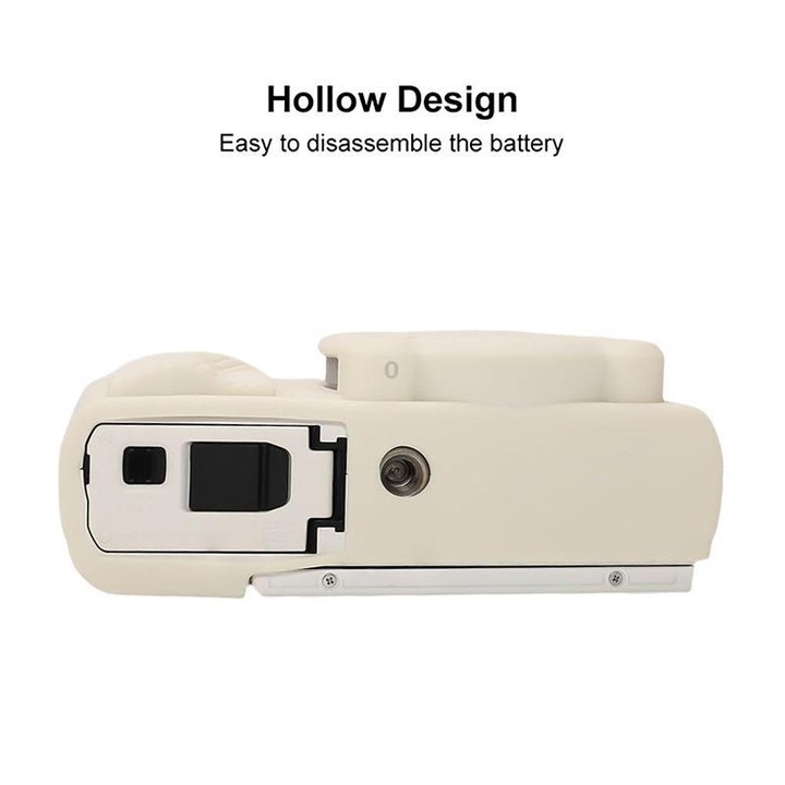 For Panasonic LUMIX ZS99 / TZ99 DC-ZS99GK-S Camera Protective Silicone Cover (White)