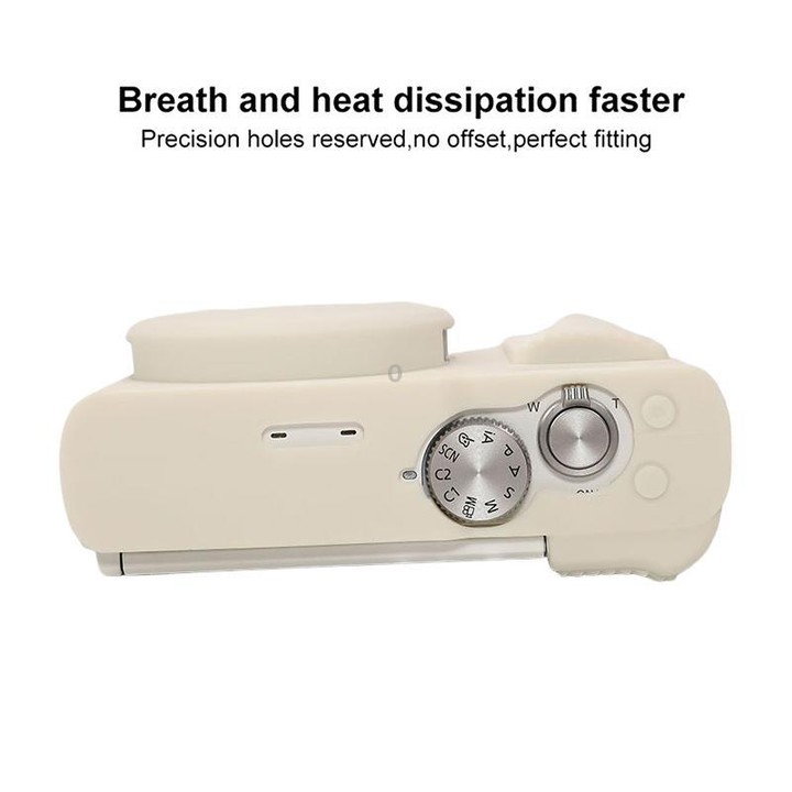 For Panasonic LUMIX ZS99 / TZ99 DC-ZS99GK-S Camera Protective Silicone Cover (White)