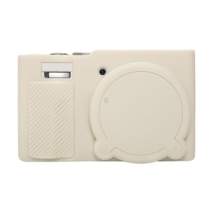 For Panasonic LUMIX ZS99 / TZ99 DC-ZS99GK-S Camera Protective Silicone Cover (White)
