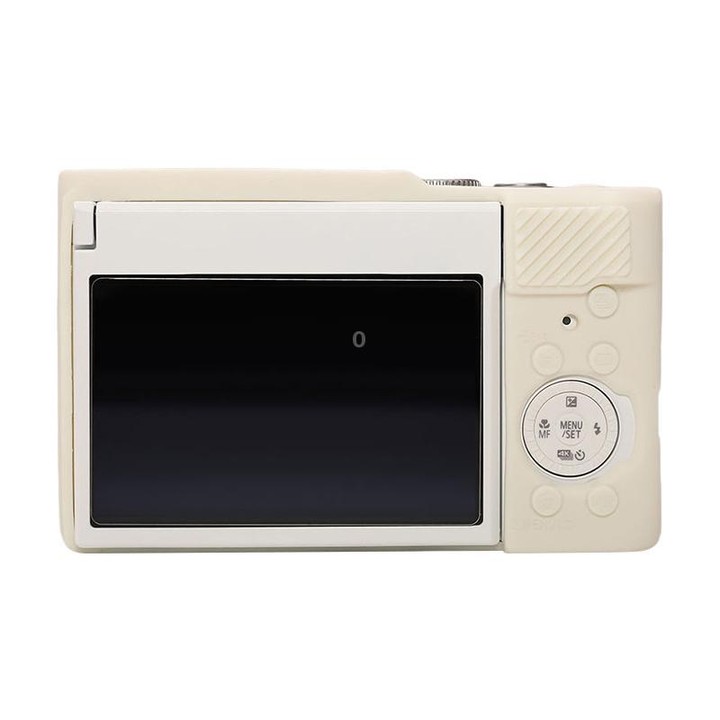 For Panasonic LUMIX ZS99 / TZ99 DC-ZS99GK-S Camera Protective Silicone Cover (White)